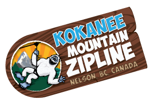 Kokanee Mountain Zipline near Nelson, British Columbia
